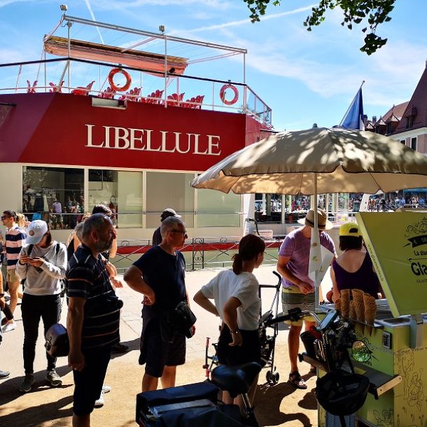 Reprise des ventes au bord du lac d'Annecy