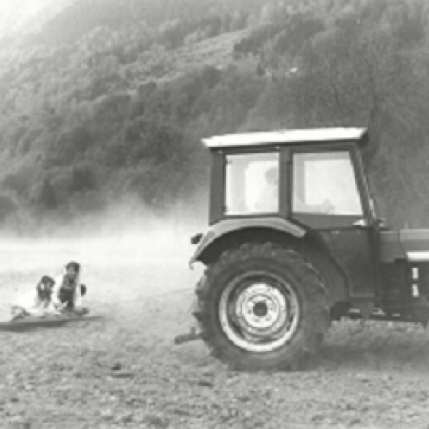 Ancien tracteur ferme de Tamié